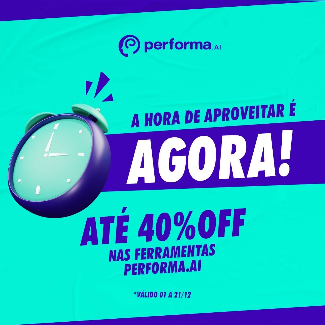 Photo by Performa.AI - Soluções para Ecommerce on December 08, 2022.