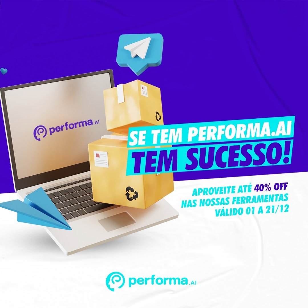 Photo by Performa.AI - Soluções para Ecommerce on December 16, 2022.