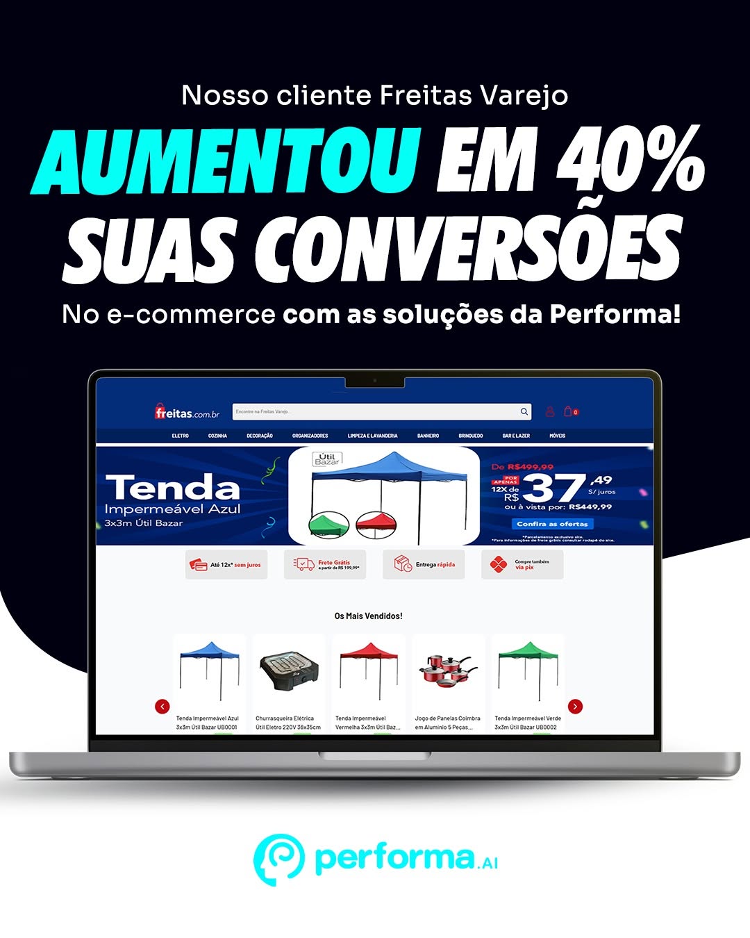 Photo by Performa.AI - Soluções para Ecommerce on March 21, 2025.