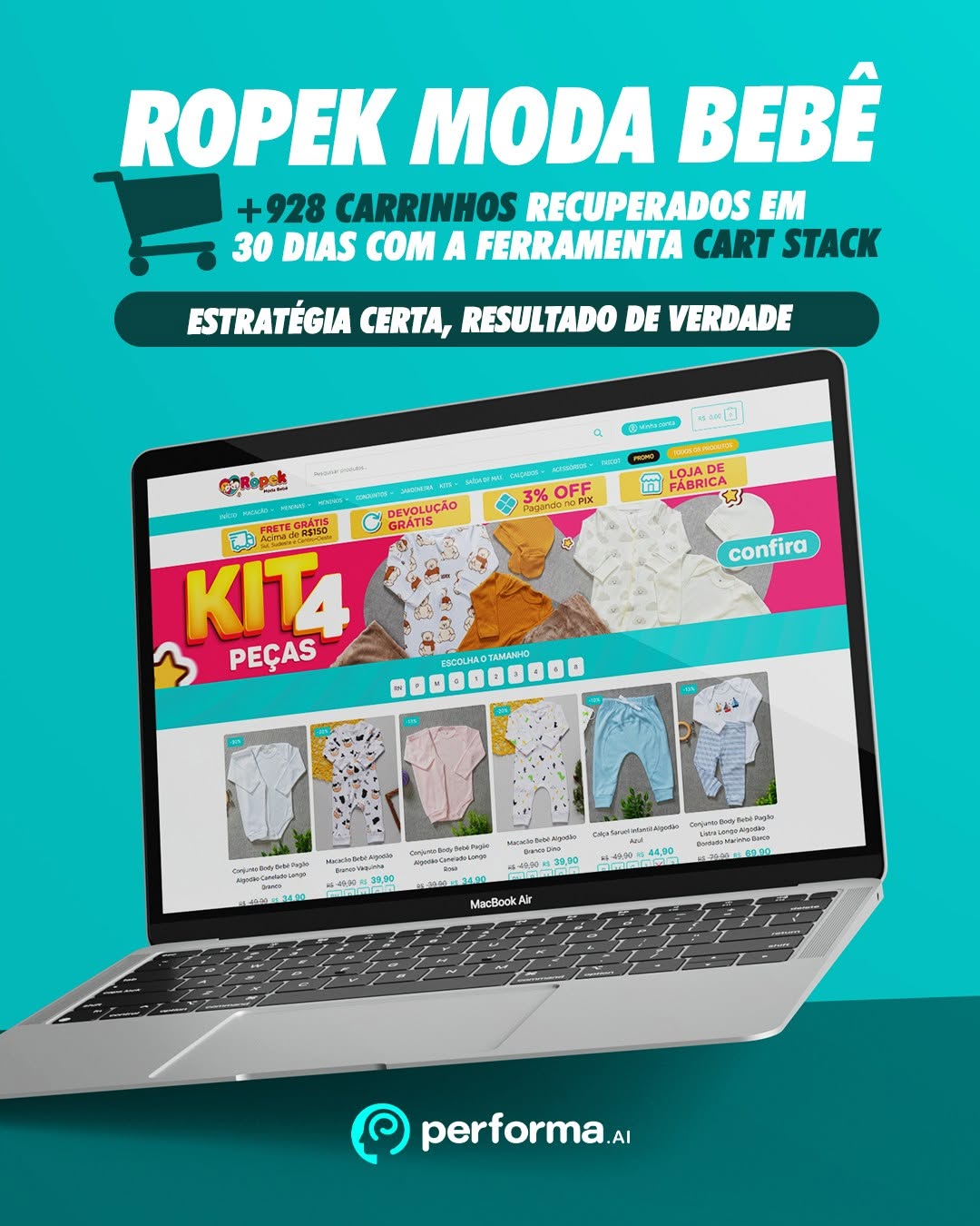 Photo by Performa.AI - Soluções para Ecommerce on April 25, 2025.