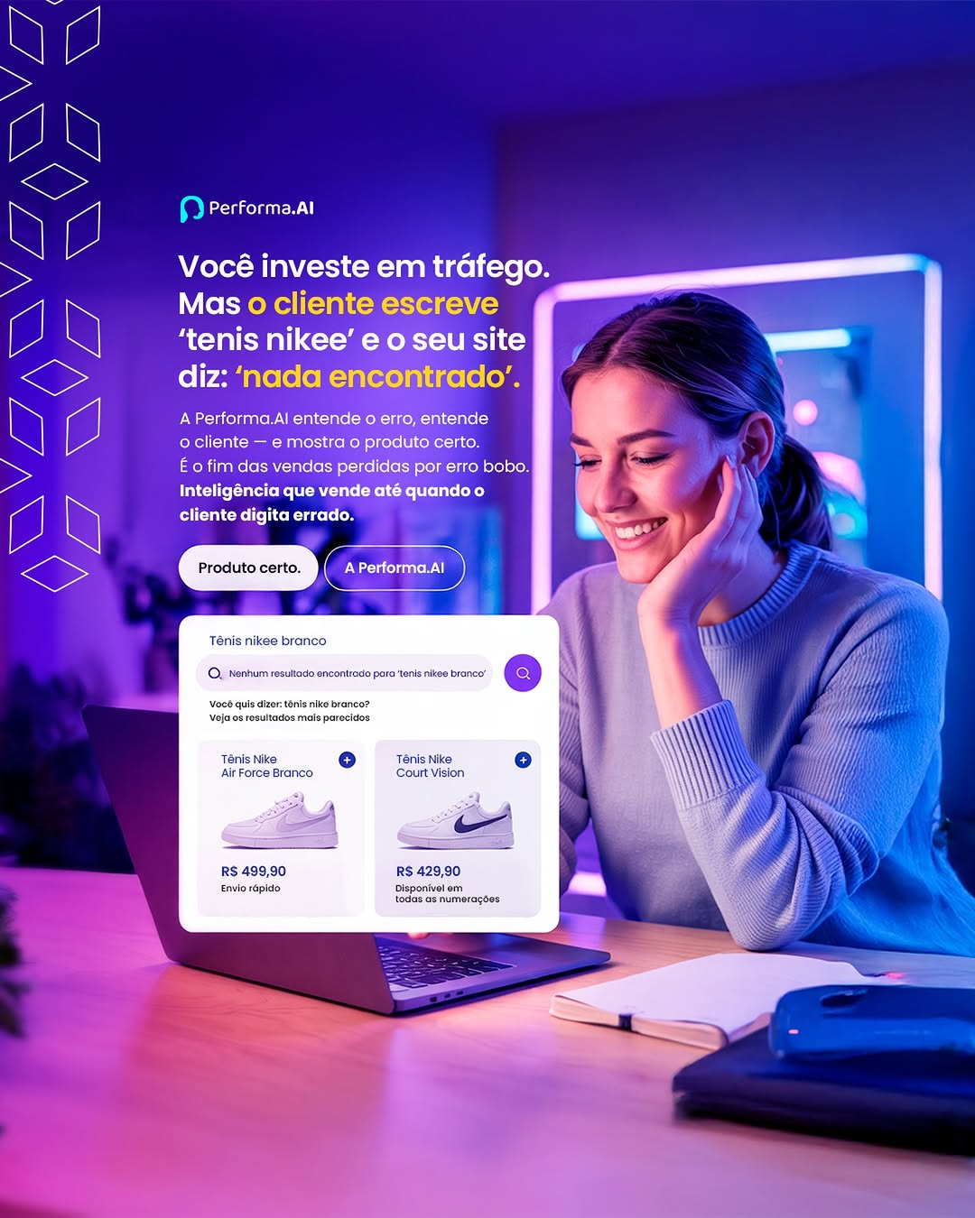 Photo by Performa.AI - Soluções para Ecommerce on January 19, 2026. May be an image of tablet, screen and office.