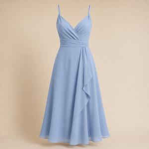 Vestido Midi Azul Serenity