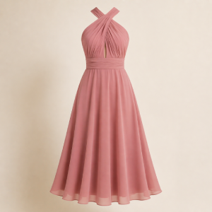 Vestido Midi Rose