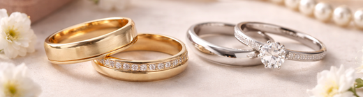 Alianças e Joias de Casamento